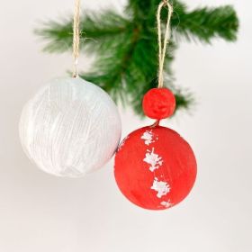 Lutherhaus Advent Weihnachtskugeln basteln