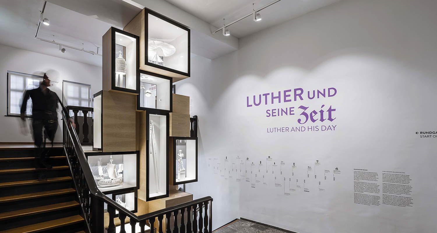 Lutherhaus Eisenach, View of the permanent exhibition Luther And The Biblel
