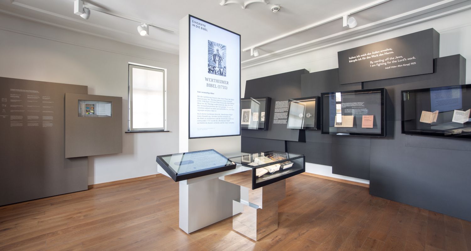 Luther and the Bible, multimedia exhibition at Lutherhaus Eisenach